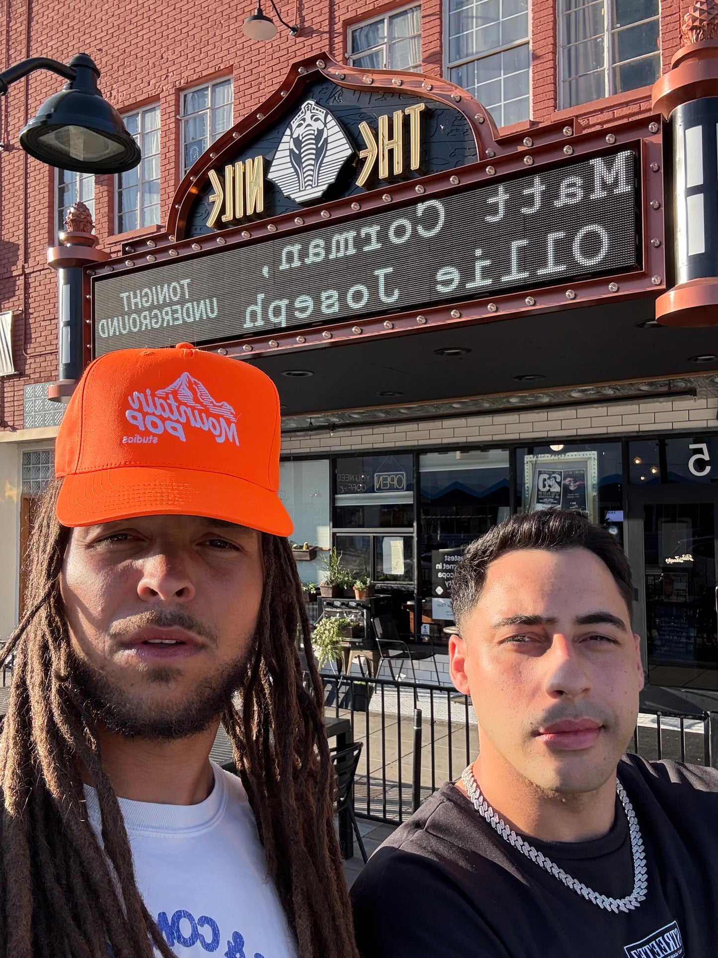 Mountain Pop Studios Orange Cap